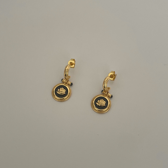 Audrey Vintage Earrings - Gold Vermeil