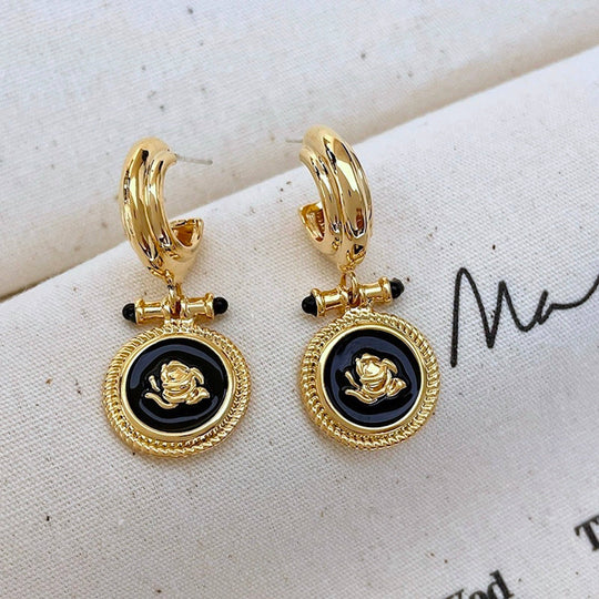 Audrey Vintage Earrings - Gold Vermeil