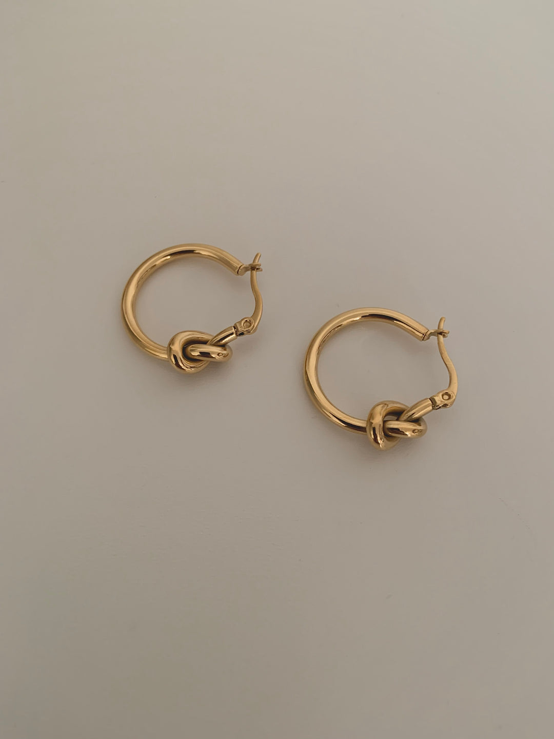 Mira Knotted Hoop Earring