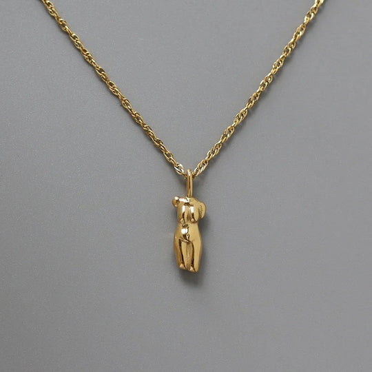 Moniece 18K Gold Filled Pendant Necklace