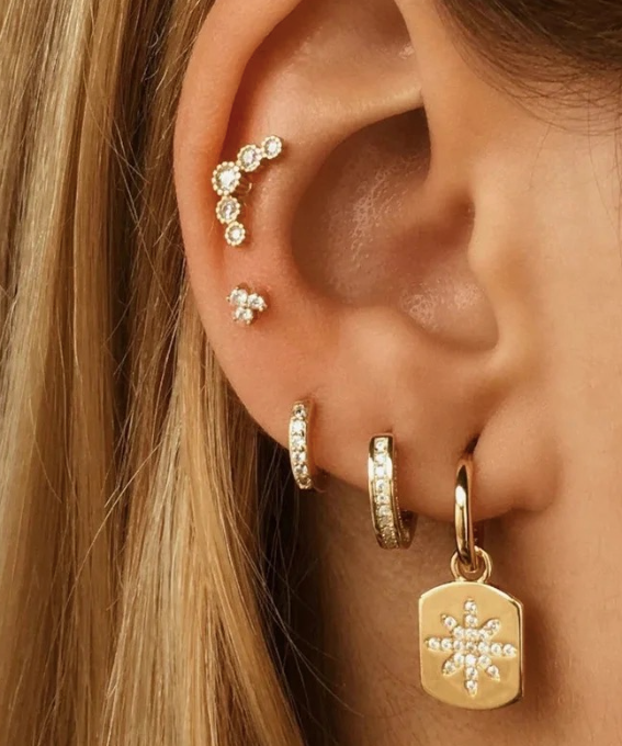 Trista Zirconia Earring